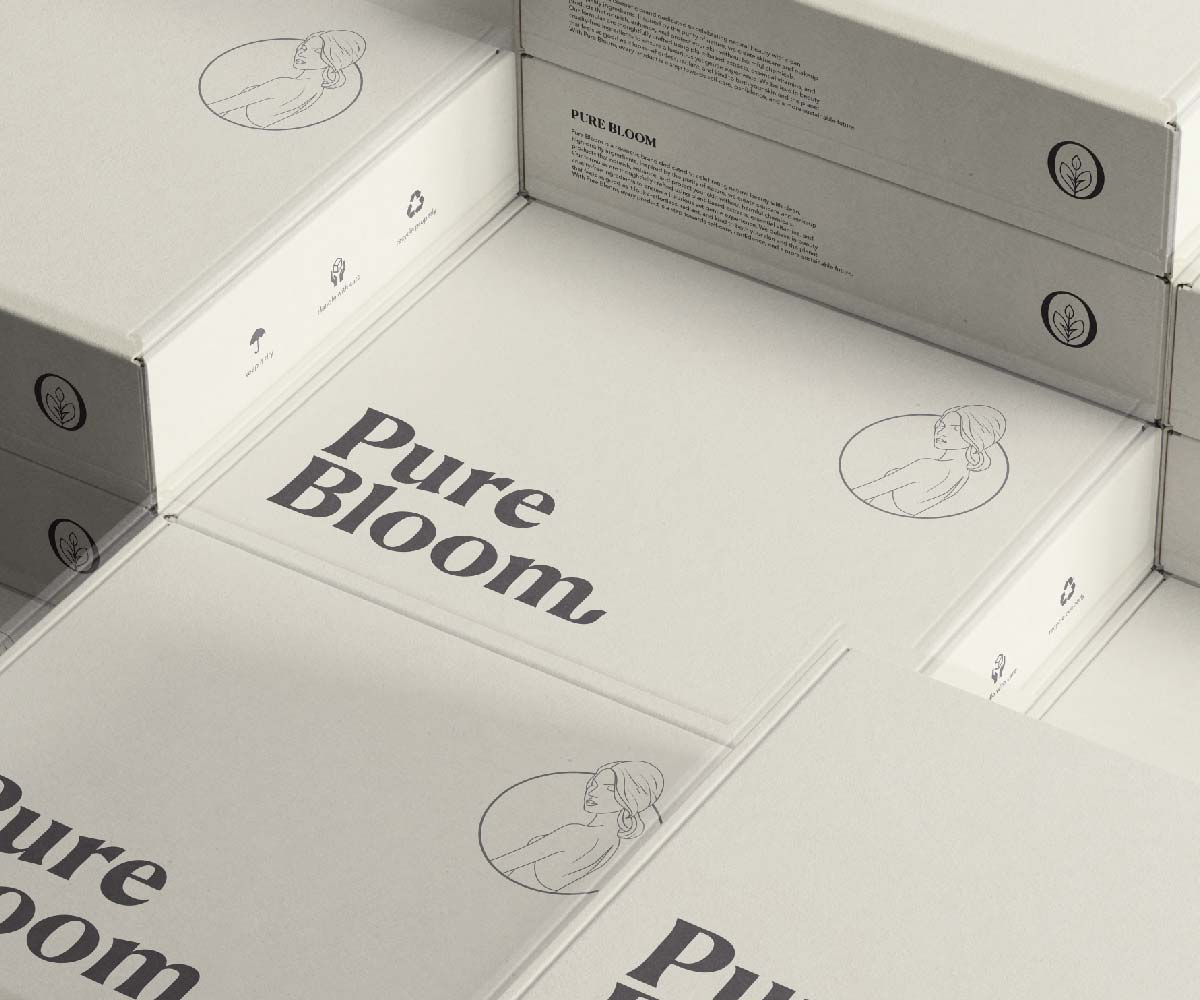 Pure bloom Branding